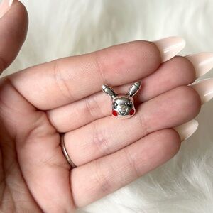 Sterling Silver Pikachu Pandora Compatible Charm
